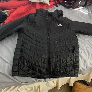 TNF Black Puff Jacket Large